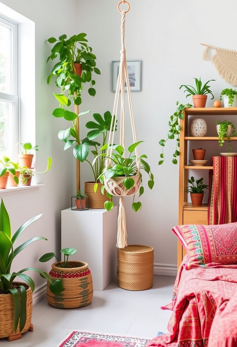 Enhance your home’s atmosphere with 15+ unique room concepts that invite the outdoors in and embody a beautiful boho chic style